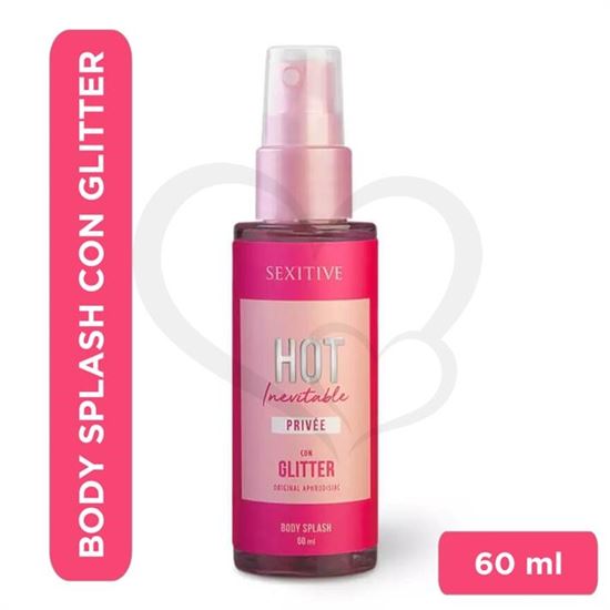 Body Spash Privee con glitter 60ml